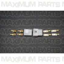 Connector 4 Way 6.3mm Side