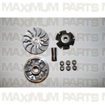 M150-1071000 Variator / Movable Drive Pulley Assy GY6 150 Top