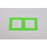 American Sportworks 150 Gasket Battery Cap Lime Green