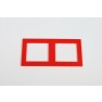 Battery Lower Cushion Red